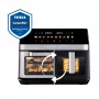 TESLA AirCook DualZone Q787 XXL Deluxe 9L φριτέζα αέρα διπλού κάδου Μαύρο