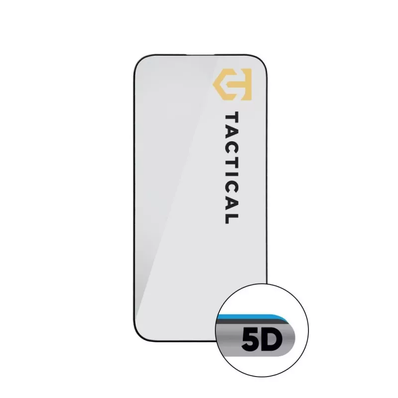 Tactical Glass Shield 5D μεμβράνη προστασίας οθόνης για iPhone Air Μαύρο