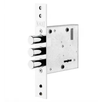 Κλειδαριά χωνευτή KALE 447L CP, 45 mm Dornmaß, 85 mm PZ, χρωμιωμένο, αναστρέψιμο