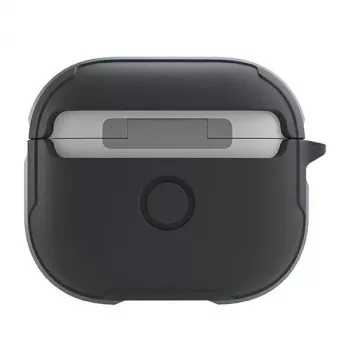 UNIQ Valencia Αντιβακτηριδιακή θήκη για AirPods 3ης γενιάς, Γκρι