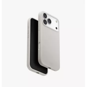 UNIQ Lino MagClick Θήκη φόρτισης για iPhone 17 Pro Max - Ανοιχτό γκρι