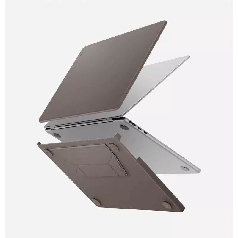 UNIQ Lyden Versa θήκη Folio για MacBook Air 13 inch (M2/M3/M4/M5) μαύρο