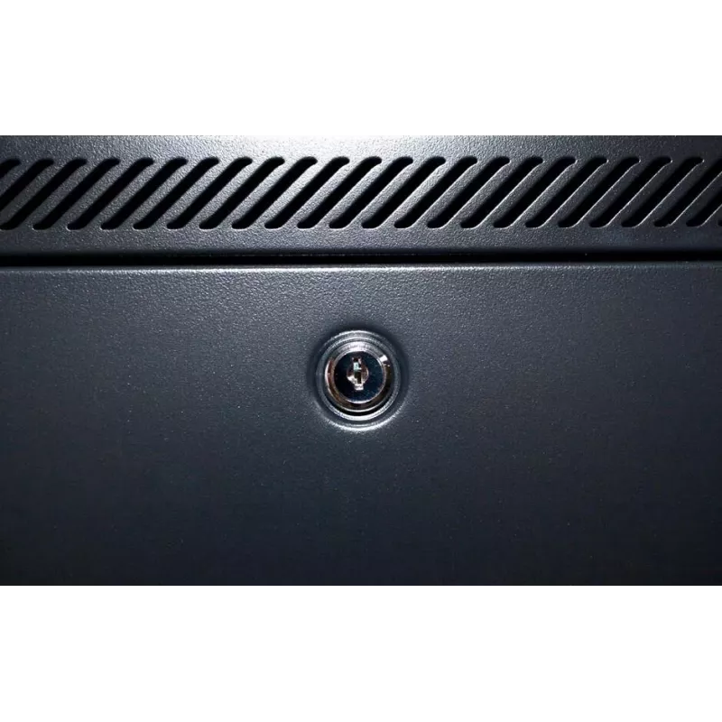 DSIT DS6409 9U Επιτοίχιο ντουλάπι server με γυάλινη πόρτα, 600x450x500 mm, Μαύρο