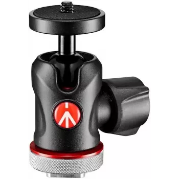 Manfrotto MH492LCD-BH Κεφαλή με Σφαίρα για Υποδοχή Flash Κάμερας, Μαύρο