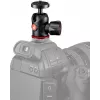 Manfrotto MH492LCD-BH Κεφαλή με Σφαίρα για Υποδοχή Flash Κάμερας, Μαύρο