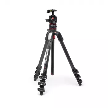 Manfrotto MK055CXPRO4BHQR ανθρακονημάτινο τρίποδο με κεφαλή μπίλιας