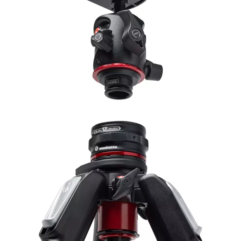 Manfrotto MK055CXPRO4BHQR ανθρακονημάτινο τρίποδο με κεφαλή μπίλιας