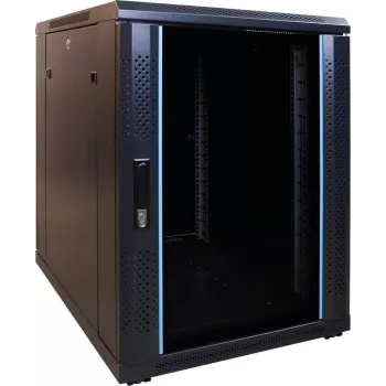 DSIT DS6815 15U 600x800mm Επιτοίχιο Ερμάριο Server με Γυάλινη Πόρτα, Ανοιχτό Γκρι