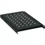 DSIT DS-UH100 Συρόμενο Ράφι Rack 1U Βάθος 930mm Αντοχή 18kg Μαύρο