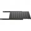 DSIT DS-UH100 Συρόμενο Ράφι Rack 1U Βάθος 930mm Αντοχή 18kg Μαύρο