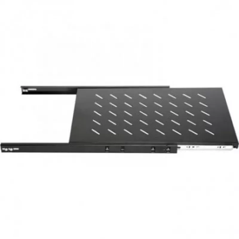DSIT DS-UH100 Συρόμενο Ράφι Rack 1U Βάθος 930mm Αντοχή 18kg Μαύρο