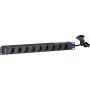 DSIT DS-9PDU 19 ιντσών Μονάδα Διανομής Ισχύος Rackmount - 9 Πρίζες Schuko, 16A, 1U, Μαύρο