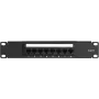DSIT DS-10Patch6-8UTP 10 ιντσών 8 Θυρών UTP CAT 6 Patch Panel