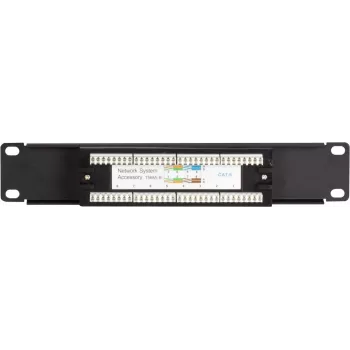 DSIT DS-10Patch6-8UTP 10 ιντσών 8 Θυρών UTP CAT 6 Patch Panel