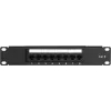 DSIT DS-10Patch6-8UTP 10 ιντσών 8 Θυρών UTP CAT 6 Patch Panel
