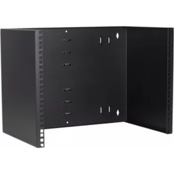 DSIT DS-WMB8-M 8U 19 ιντσών Σταθερή Επιτοίχια Βάση Θήκη Rack, Βάθος 300 mm, Μαύρο