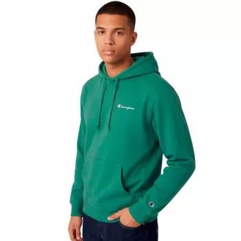 Champion Ανδρικό Φούτερ με Κουκούλα Powerblend Fleece Πράσινο M