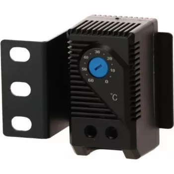 DSIT DS-Therm Διμεταλλικός Θερμοστάτης για Έλεγχο Ανεμιστήρα, 0-60°C, Ράγα DIN, Επαφή NO