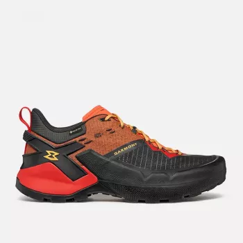 Garmont 9.81 Onyx GTX ανδρικά παπούτσια πεζοπορίας και προσέγγισης Raven Black/Firecracker Orange EU 45