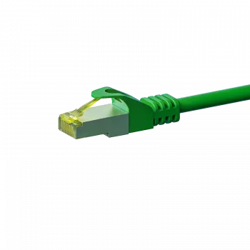 DSIT Cat 7 S/FTP PiMF RJ45 καλώδιο δικτύου, πράσινο, 15 m