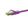 DSIT Cat.7 S/FTP (PiMF) RJ45 καλώδιο δικτύου, ροζ, 15m