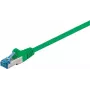 DSIT CAT 6a S/FTP LSOH καλώδιο patch, 0,25 m, πράσινο