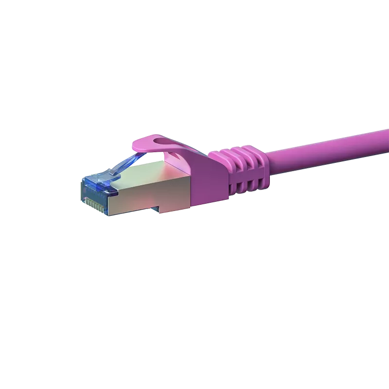 DSIT CAT 6a LSOH S/FTP καλώδιο δικτύου patch 1,5 m ροζ