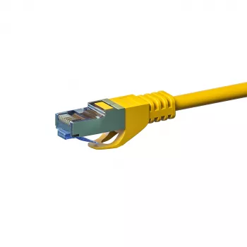 DSIT CAT 6a καλώδιο δικτύου LSOH - S/FTP - 50 μέτρα - κίτρινο (DC-6A7-500)