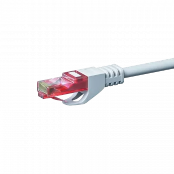 DSIT CAT6 U/UTP καλώδιο δικτύου Ethernet patch, 0,25 m, λευκό, 100% χαλκός