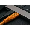 Tether Tools TetherPro Optima 10G καλώδιο USB-C σε USB-C με γωνιακό βύσμα, 1.8 m, πορτοκαλί (CUC06RTG2-ORG)