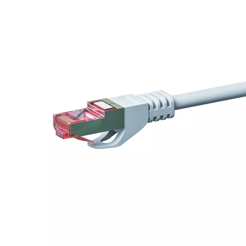 DSIT CAT 6 καλώδιο δικτύου LSOH - S/FTP - 50 m - λευκό (DC-S62-500)
