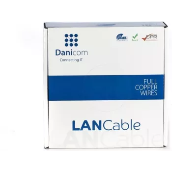 DSIT DANICOM CAT5E UTP 100m PVC Fca καλώδιο δικτύου