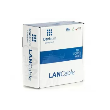 DSIT DANICOM CAT5E FTP 100m εύκαμπτο καλώδιο δικτύου PVC (Fca) - DC-FTP5E-100-FCA