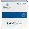 DSIT DANICOM CAT5E FTP 100m εύκαμπτο καλώδιο δικτύου PVC (Fca) - DC-FTP5E-100-FCA