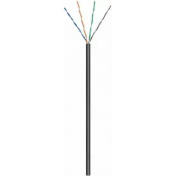 DSIT CAT6 U/UTP 50m εξωτερικό καλώδιο δικτύου μαύρο CCA (DC-OUT-UTP6CCA-50S)