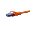 DSIT UTP CAT6a καλώδιο patch, 0,25 m, πορτοκαλί, 100% χαλκός (DC-U6A6-002)