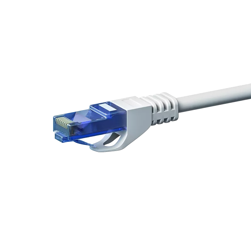 DSIT CAT6a καλώδιο δικτύου 100% χαλκός U/UTP 0,50 m λευκό (DC-U6A2-005)