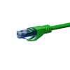 DSIT CAT6a U/UTP 100% χαλκός καλώδιο patch 0,5 m πράσινο