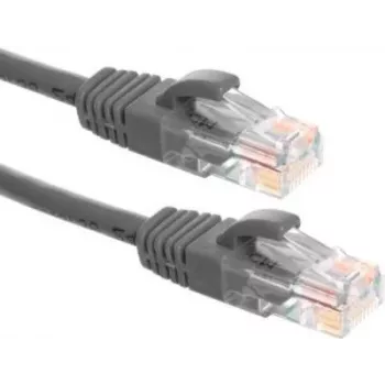 DSIT CAT6a U/UTP 100% χαλκός καλώδιο Ethernet patch, 1,5 m, γκρι