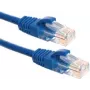 DSIT CAT6a U/UTP 100% χαλκός καλώδιο Ethernet patch, 3m, μπλε, RJ45, 10 Gbps, 500 MHz