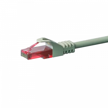 DSIT CAT6 U/UTP καλώδιο Ethernet patch, 0,15 m, γκρι, 100% χαλκός, RJ45