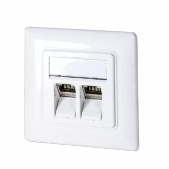 DSIT πλακέτα κάλυψης keystone, λευκή (DC-Wall-Key-W)