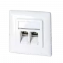 DSIT πλακέτα κάλυψης keystone, λευκή (DC-Wall-Key-W)