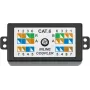 DSIT DANICOM CAT6 πρίζα σύνδεσης internet (DS-CAT6-JB) – υποδοχή LSA 10G PoE++, λευκή