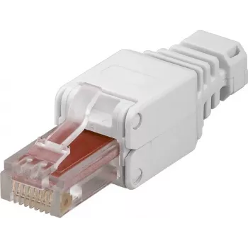 DSIT DANICOM UTP CAT6 Σύνδεσμος δικτύου RJ45 χωρίς εργαλεία για λεπτούς και συμπαγείς αγωγούς (DC-RJ45-UTP6-TL)
