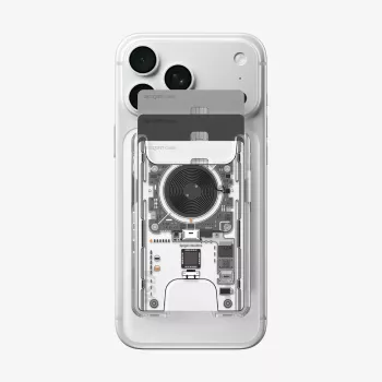 SPIGEN Ultra Hybrid Wallet MagSafe Μαγνητική θήκη καρτών NEO One - μαύρη