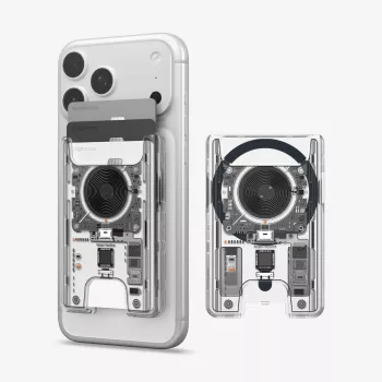 SPIGEN Ultra Hybrid Wallet MagSafe Μαγνητική θήκη καρτών NEO One - μαύρη
