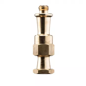 Manfrotto διπλός προσαρμογέας σπειρώματος για Super Clamp 035 σειρά, σπείρωμα 3/8 inch-16, ορείχαλκος, 60 mm