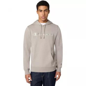 Champion Ανδρικό Μπουφάν με Κουκούλα Μπεζ 220782 ES035 XL