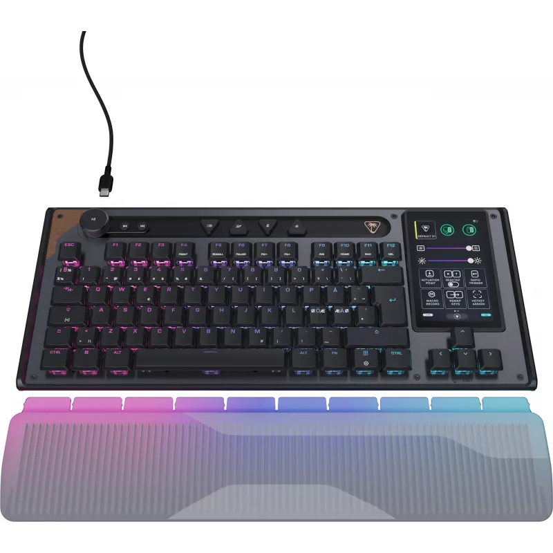 Πληκτρολόγιο Turtle Beach Command KB7 TKL, σκανδιναβική διάταξη, μαύρο (TBK-2004-02-NO)